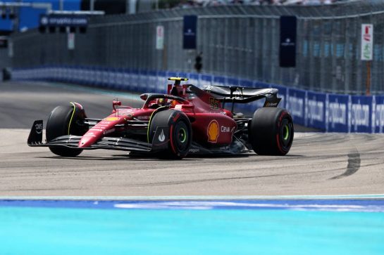 Carlos Sainz Jr (ESP) Ferrari F1-75.
06.05.2022. Formula 1 World Championship, Rd 5, Miami Grand Prix, Miami, Florida, USA, Practice Day.
- www.xpbimages.com, EMail: requests@xpbimages.com © Copyright: Rew / XPB Images