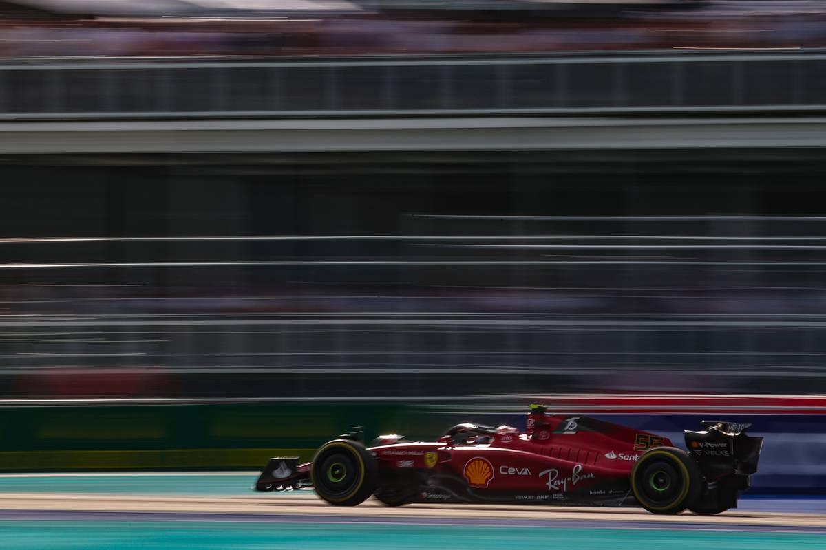 Carlos Sainz Jr (ESP), Scuderia Ferrari  06.05.2022. Formula 1 World Championship, Rd 5, Miami Grand Prix, Miami, Florida, USA, Practice