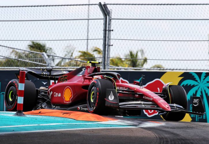 Carlos Sainz Jr (ESP) Ferrari F1-75. 07.05.2022. Formula 1 World Championship, Rd 5, Miami Grand Prix, Miami, Florida, USA, Qualifying