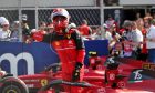 Charles Leclerc (MON) Ferrari F1-75 celebrates his pole position in parc ferme. 07.05.2022. Formula 1 World Championship, Rd 5, Miami Grand Prix, Miami, Florida, USA, Qualifying