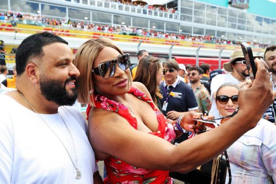 DJ Khaled and Serena Williams
