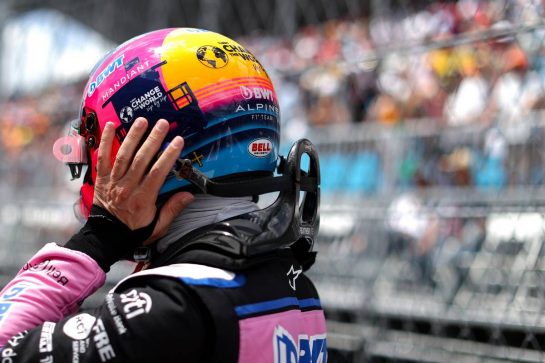 Fernando Alonso (ESP), Alpine F1 Team 08.05.2022. Formula 1 World Championship, Rd 5, Miami Grand Prix, Miami, Florida, USA, Race Day.- www.xpbimages.com, EMail: requests@xpbimages.com © Copyright: Charniaux / XPB Images
