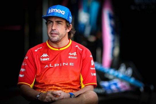 Fernando Alonso (ESP), Alpine F1 Team 19.05.2022. Formula 1 World Championship, Rd 6, Spanish Grand Prix, Barcelona, Spain, Preparation Day.- www.xpbimages.com, EMail: requests@xpbimages.com © Copyright: Charniaux / XPB Images