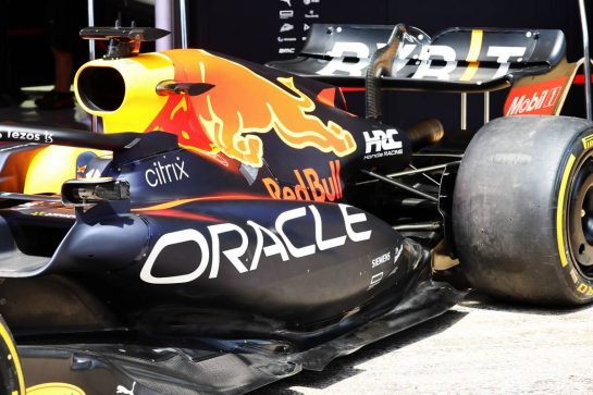 Red Bull Racing RB18 floor detail.
20.05.2022 Formula 1 World Championship, Rd 6, Spanish Grand Prix, Barcelona, Spain, Practice Day.
- www.xpbimages.com, EMail: requests@xpbimages.com © Copyright: Batchelor / XPB Images