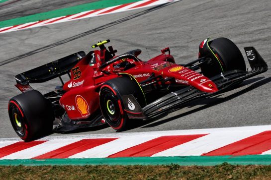 Carlos Sainz Jr (ESP) Ferrari F1-75.
20.05.2022 Formula 1 World Championship, Rd 6, Spanish Grand Prix, Barcelona, Spain, Practice Day.
- www.xpbimages.com, EMail: requests@xpbimages.com © Copyright: Batchelor / XPB Images