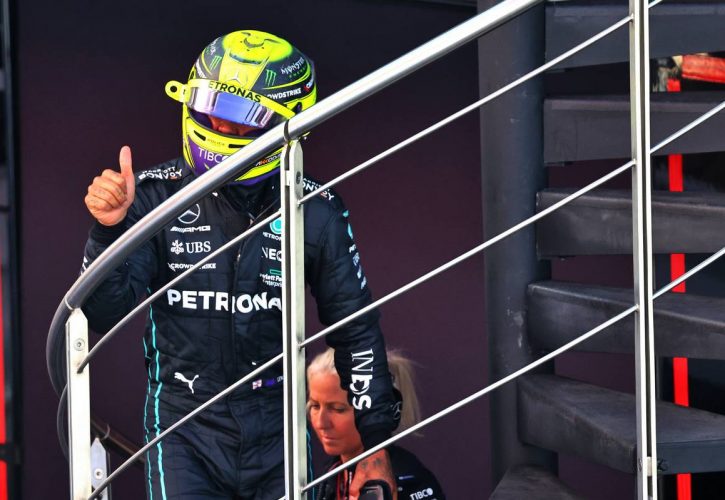 Lewis Hamilton (GBR) Mercedes AMG F1. 20.05.2022 Formula 1 World Championship, Rd 6, Spanish Grand Prix, Barcelona, Spain, Practice