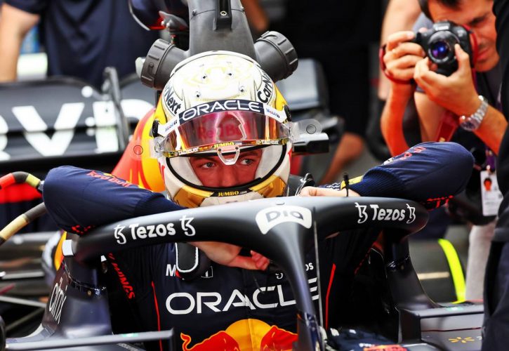 Max Verstappen (NLD) Red Bull Racing RB18. 21.05.2022. Formula 1 World Championship, Rd 6, Spanish Grand Prix, Barcelona, Spain, Qualifying