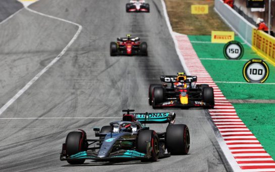 George Russell (GBR) Mercedes AMG F1 W13.
22.05.2022. Formula 1 World Championship, Rd 6, Spanish Grand Prix, Barcelona, Spain, Race Day.
- www.xpbimages.com, EMail: requests@xpbimages.com © Copyright: Charniaux / XPB Images