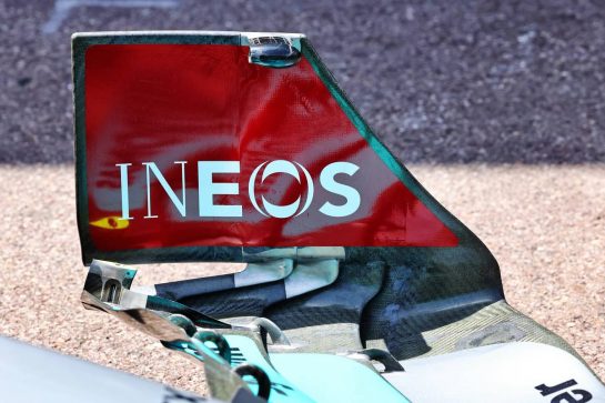 Mercedes AMG F1 W13 front wing detail.
27.05.2022. Formula 1 World Championship, Rd 7, Monaco Grand Prix, Monte Carlo, Monaco, Friday.
- www.xpbimages.com, EMail: requests@xpbimages.com © Copyright: Batchelor / XPB Images