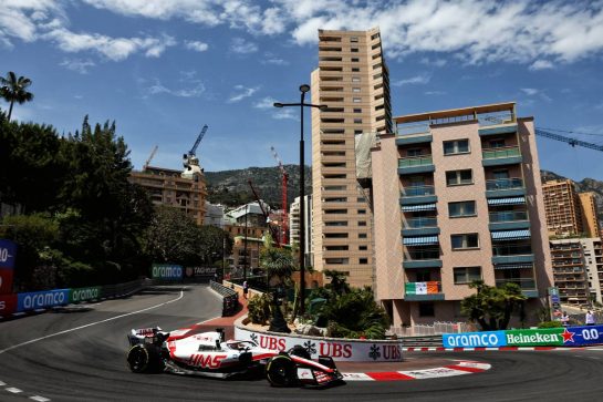 Kevin Magnussen (DEN) Haas VF-22.
27.05.2022. Formula 1 World Championship, Rd 7, Monaco Grand Prix, Monte Carlo, Monaco, Friday.
- www.xpbimages.com, EMail: requests@xpbimages.com © Copyright: Batchelor / XPB Images