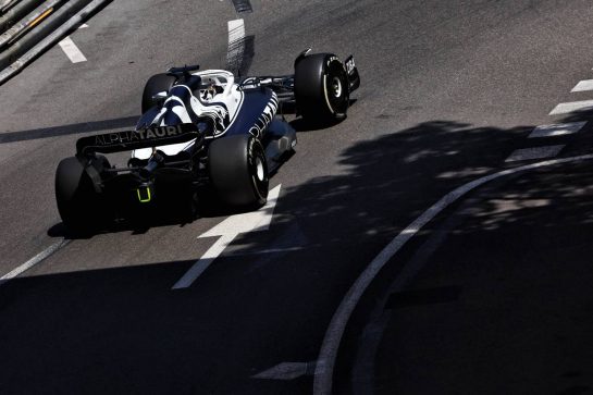 Pierre Gasly (FRA) AlphaTauri AT03.
27.05.2022. Formula 1 World Championship, Rd 7, Monaco Grand Prix, Monte Carlo, Monaco, Friday.
- www.xpbimages.com, EMail: requests@xpbimages.com © Copyright: Batchelor / XPB Images