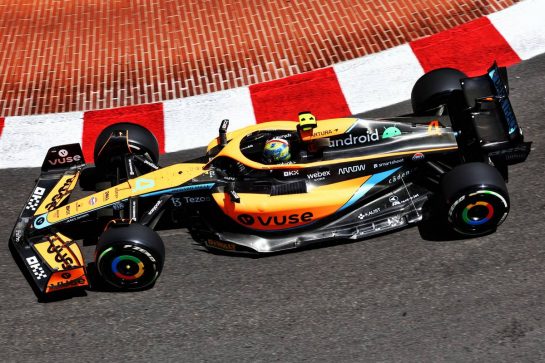 Lando Norris (GBR) McLaren MCL36.
27.05.2022. Formula 1 World Championship, Rd 7, Monaco Grand Prix, Monte Carlo, Monaco, Friday.
- www.xpbimages.com, EMail: requests@xpbimages.com © Copyright: Batchelor / XPB Images