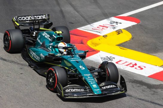 Sebastian Vettel (GER) Aston Martin F1 Team AMR22.
27.05.2022. Formula 1 World Championship, Rd 7, Monaco Grand Prix, Monte Carlo, Monaco, Friday.
- www.xpbimages.com, EMail: requests@xpbimages.com © Copyright: Charniaux / XPB Images