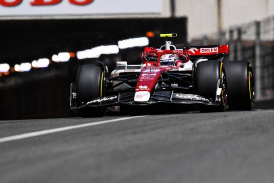 Guanyu Zhou (CHN) Alfa Romeo F1 Team C42.
27.05.2022. Formula 1 World Championship, Rd 7, Monaco Grand Prix, Monte Carlo, Monaco, Friday.
- www.xpbimages.com, EMail: requests@xpbimages.com © Copyright: Price / XPB Images