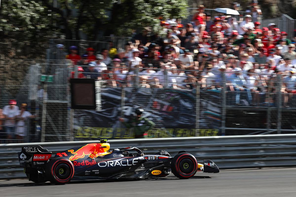 Sergio Perez (MEX), Red Bull Racing 27.05.2022. Formula 1 World Championship, Rd 7, Monaco Grand Prix, Monte Carlo, Monaco, Friday