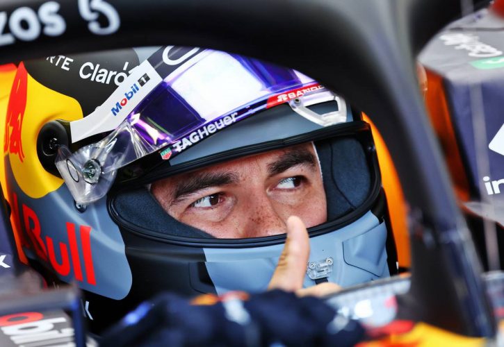 Sergio Perez (MEX) Red Bull Racing RB18. 28.05.2022. Formula 1 World Championship, Rd 7, Monaco Grand Prix, Monte Carlo, Monaco, Qualifying