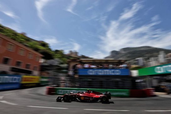 Carlos Sainz Jr (ESP) Ferrari F1-75.
28.05.2022. Formula 1 World Championship, Rd 7, Monaco Grand Prix, Monte Carlo, Monaco, Qualifying Day.
- www.xpbimages.com, EMail: requests@xpbimages.com © Copyright: Bearne / XPB Images