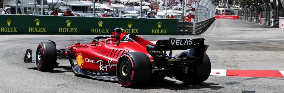 Leclerc and Sainz on top in red-flagged Monaco qualifying