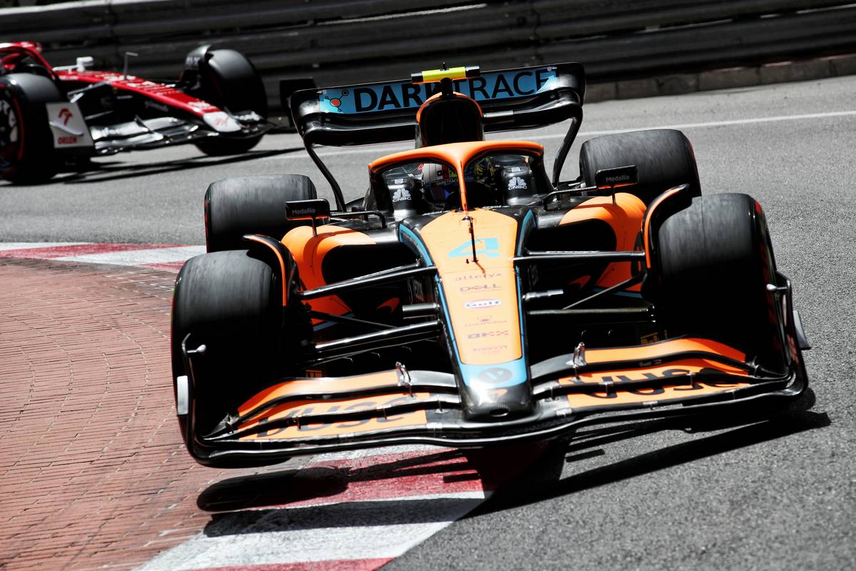 Lando Norris (GBR) McLaren MCL36. 28.05.2022. Formula 1 World Championship, Rd 7, Monaco Grand Prix, Monte Carlo, Monaco, Qualifying
