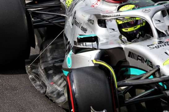 Lewis Hamilton (GBR) Mercedes AMG F1 W13.
28.05.2022. Formula 1 World Championship, Rd 7, Monaco Grand Prix, Monte Carlo, Monaco, Qualifying Day.
 - www.xpbimages.com, EMail: requests@xpbimages.com © Copyright: Coates / XPB Images