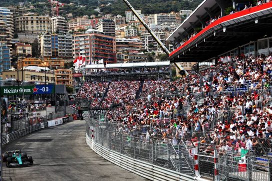 Sebastian Vettel (GER) Aston Martin F1 Team AMR22.
28.05.2022. Formula 1 World Championship, Rd 7, Monaco Grand Prix, Monte Carlo, Monaco, Qualifying Day.
- www.xpbimages.com, EMail: requests@xpbimages.com © Copyright: Batchelor / XPB Images