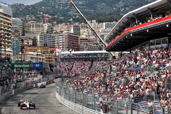 Mick Schumacher (GER) Haas VF-22.
28.05.2022. Formula 1 World Championship, Rd 7, Monaco Grand Prix, Monte Carlo, Monaco, Qualifying Day.
- www.xpbimages.com, EMail: requests@xpbimages.com © Copyright: Batchelor / XPB Images