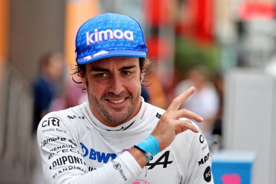 Fernando Alonso (ESP) Alpine F1 Team.
28.05.2022. Formula 1 World Championship, Rd 7, Monaco Grand Prix, Monte Carlo, Monaco, Qualifying Day.
- www.xpbimages.com, EMail: requests@xpbimages.com © Copyright: Moy / XPB Images