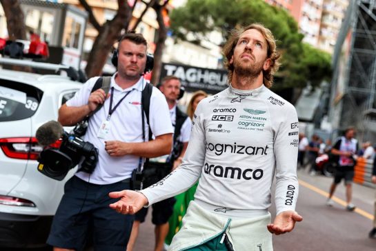 Sebastian Vettel (GER) Aston Martin F1 Team.
29.05.2022. Formula 1 World Championship, Rd 7, Monaco Grand Prix, Monte Carlo, Monaco, Race Day.
- www.xpbimages.com, EMail: requests@xpbimages.com © Copyright: Batchelor / XPB Images