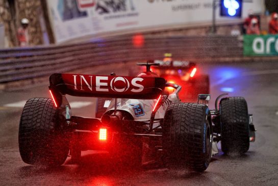 George Russell (GBR) Mercedes AMG F1 W13 on a formation lap.
29.05.2022. Formula 1 World Championship, Rd 7, Monaco Grand Prix, Monte Carlo, Monaco, Race Day.
- www.xpbimages.com, EMail: requests@xpbimages.com © Copyright: Moy / XPB Images