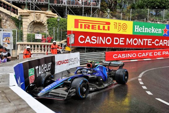Nicholas Latifi (CDN) Williams Racing FW44.
29.05.2022. Formula 1 World Championship, Rd 7, Monaco Grand Prix, Monte Carlo, Monaco, Race Day.
- www.xpbimages.com, EMail: requests@xpbimages.com © Copyright: Moy / XPB Images