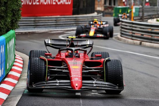 Carlos Sainz Jr (ESP) Ferrari F1-75.
29.05.2022. Formula 1 World Championship, Rd 7, Monaco Grand Prix, Monte Carlo, Monaco, Race Day.
- www.xpbimages.com, EMail: requests@xpbimages.com © Copyright: Moy / XPB Images