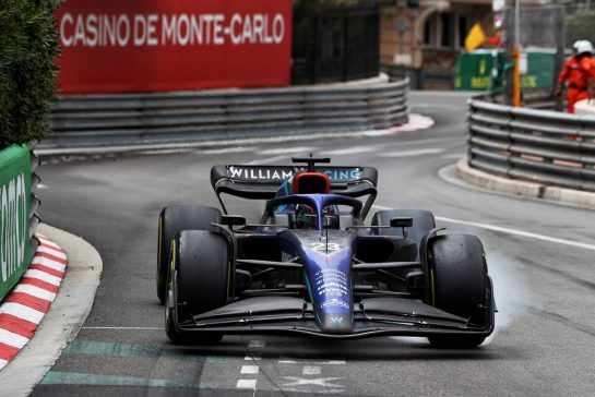 Alexander Albon (THA) Williams Racing FW44.
29.05.2022. Formula 1 World Championship, Rd 7, Monaco Grand Prix, Monte Carlo, Monaco, Race Day.
- www.xpbimages.com, EMail: requests@xpbimages.com © Copyright: Moy / XPB Images