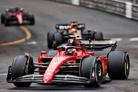 Carlos Sainz Jr (ESP) Ferrari F1-75.
29.05.2022. Formula 1 World Championship, Rd 7, Monaco Grand Prix, Monte Carlo, Monaco, Race Day.
- www.xpbimages.com, EMail: requests@xpbimages.com © Copyright: Charniaux / XPB Images