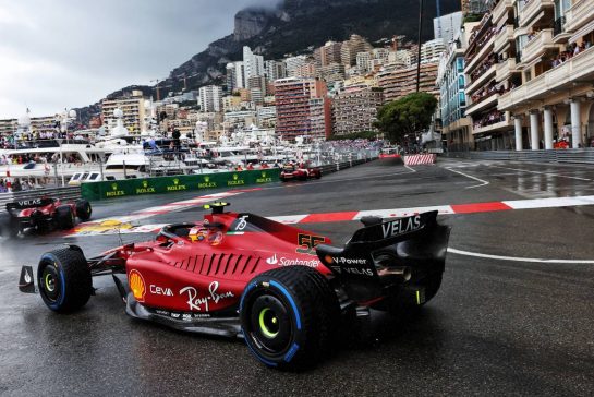 Carlos Sainz Jr (ESP) Ferrari F1-75.
29.05.2022. Formula 1 World Championship, Rd 7, Monaco Grand Prix, Monte Carlo, Monaco, Race Day.
- www.xpbimages.com, EMail: requests@xpbimages.com © Copyright: Bearne / XPB Images