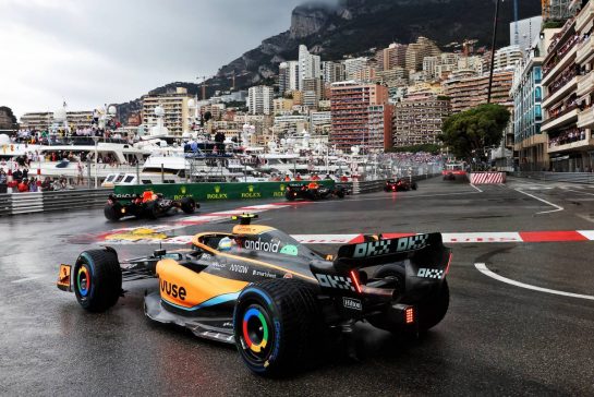 Lando Norris (GBR) McLaren MCL36.
29.05.2022. Formula 1 World Championship, Rd 7, Monaco Grand Prix, Monte Carlo, Monaco, Race Day.
- www.xpbimages.com, EMail: requests@xpbimages.com © Copyright: Bearne / XPB Images