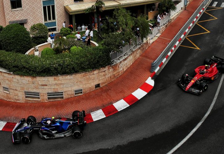 Nicholas Latifi (CDN) Williams Racing FW44. 29.05.2022. Formula 1 World Championship, Rd 7, Monaco Grand Prix, Monte Carlo, Monaco, Race