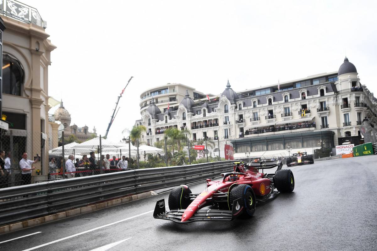 Carlos Sainz Jr (ESP) Ferrari F1-75. 29.05.2022. Formula 1 World Championship, Rd 7, Monaco Grand Prix, Monte Carlo, Monaco, Race 