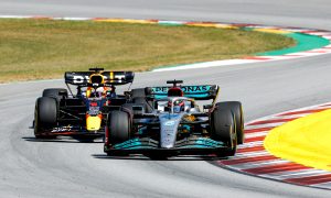 Russell: Mercedes 'three, four races away' from fighting for wins