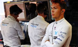 Russell lauds Albon for 'exceptional job' at Williams