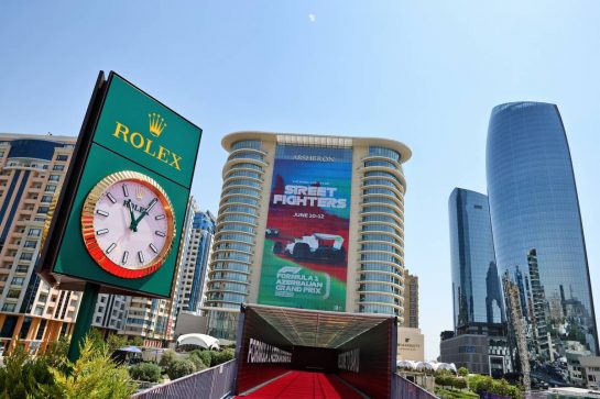Circuit atmosphere.
09.06.2022. Formula 1 World Championship, Rd 8, Azerbaijan Grand Prix, Baku Street Circuit, Azerbaijan, Preparation Day.
- www.xpbimages.com, EMail: requests@xpbimages.com © Copyright: Batchelor / XPB Images