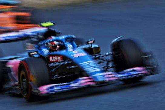 Esteban Ocon (FRA) Alpine F1 Team A522.
10.06.2022. Formula 1 World Championship, Rd 8, Azerbaijan Grand Prix, Baku Street Circuit, Azerbaijan, Practice Day.
- www.xpbimages.com, EMail: requests@xpbimages.com © Copyright: Bearne / XPB Images