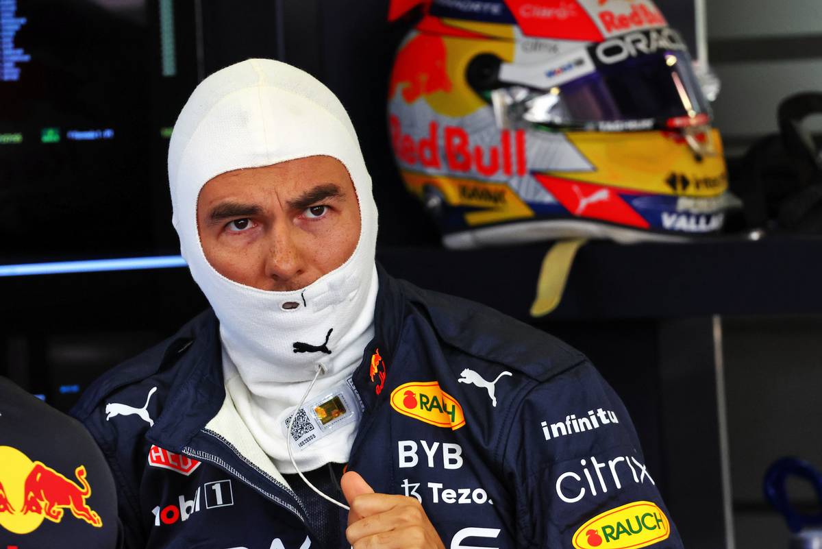 Sergio Perez (MEX) Red Bull Racing. 10.06.2022. Formula 1 World Championship, Rd 8, Azerbaijan Grand Prix, Baku Street Circuit, Azerbaijan