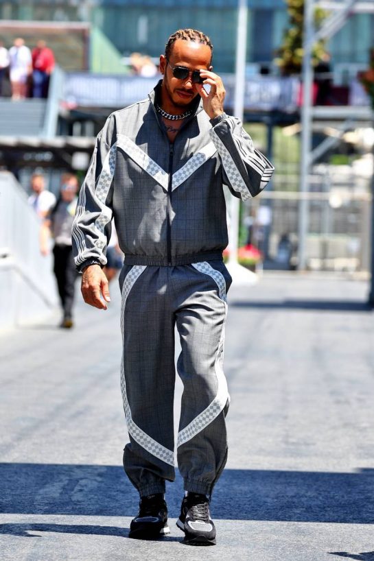 Lewis Hamilton (GBR) Mercedes AMG F1.
11.06.2022. Formula 1 World Championship, Rd 8, Azerbaijan Grand Prix, Baku Street Circuit, Azerbaijan, Qualifying Day.
- www.xpbimages.com, EMail: requests@xpbimages.com © Copyright: Batchelor / XPB Images