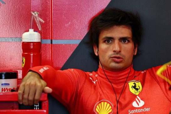 Carlos Sainz Jr (ESP) Ferrari.
11.06.2022. Formula 1 World Championship, Rd 8, Azerbaijan Grand Prix, Baku Street Circuit, Azerbaijan, Qualifying Day.
- www.xpbimages.com, EMail: requests@xpbimages.com © Copyright: Batchelor / XPB Images