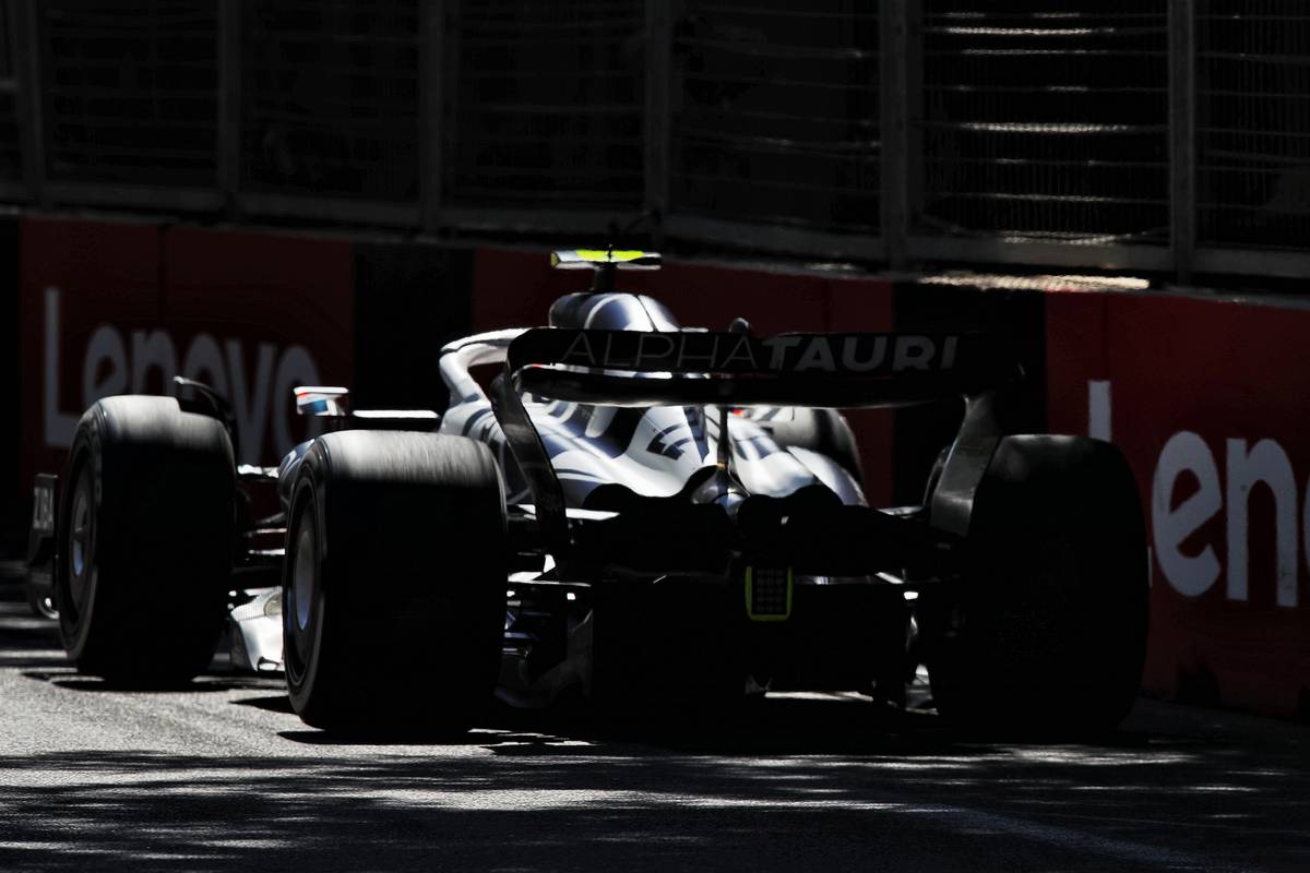 Yuki Tsunoda (JPN) AlphaTauri AT03. 12.06.2022. Formula 1 World Championship, Rd 8, Azerbaijan Grand Prix, Baku