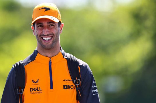 Daniel Ricciardo (AUS), McLaren F1 Team 17.06.2022. Formula 1 World Championship, Rd 9, Canadian Grand Prix, Montreal, Canada, Practice Day.- www.xpbimages.com, EMail: requests@xpbimages.com © Copyright: Charniaux / XPB Images