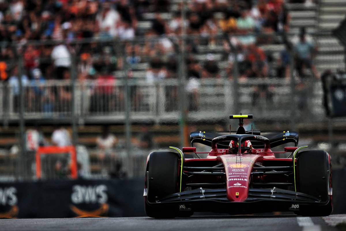 Carlos Sainz Jr (ESP) Ferrari F1-75. 17.06.2022. Formula 1 World Championship, Rd 9, Canadian Grand Prix, Montreal,