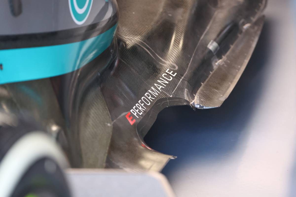 Floor of Lewis Hamilton (GBR) Mercedes AMG F1 W13. 17.06.2022. Formula 1 World Championship, Rd 9, Canadian Grand Prix, Montreal, Canada, Practice