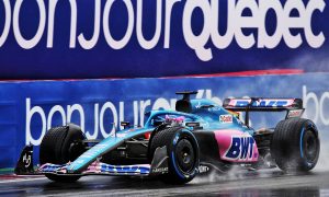 Alonso tops rain-soaked final practice in Montreal