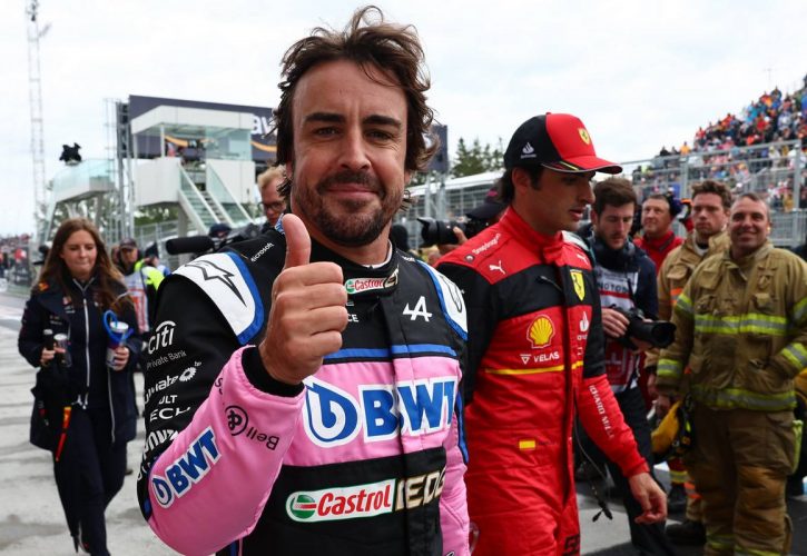 Fernando Alonso (ESP) Alpine F1 Team A522. 18.06.2022. Formula 1 World Championship, Rd 9, Canadian Grand Prix, Montreal, Canada, Qualifying